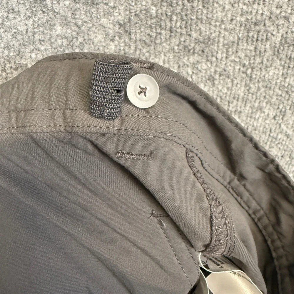 REI Co-op Kids Large 14-16 Cargo Pants Gray Sahara Convertible Hiking Outdoors